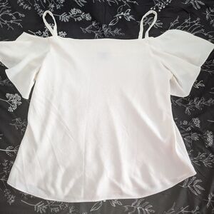 White Off-Shoulder Top